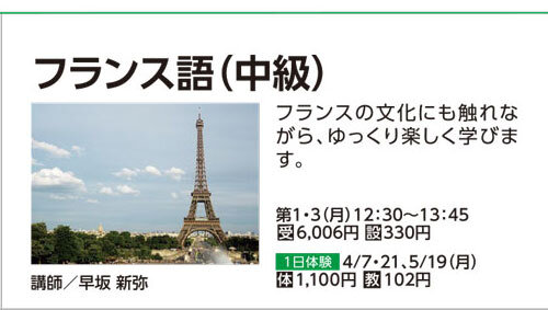 フランス語（中級）