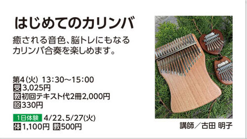 はじめてのカリンバ