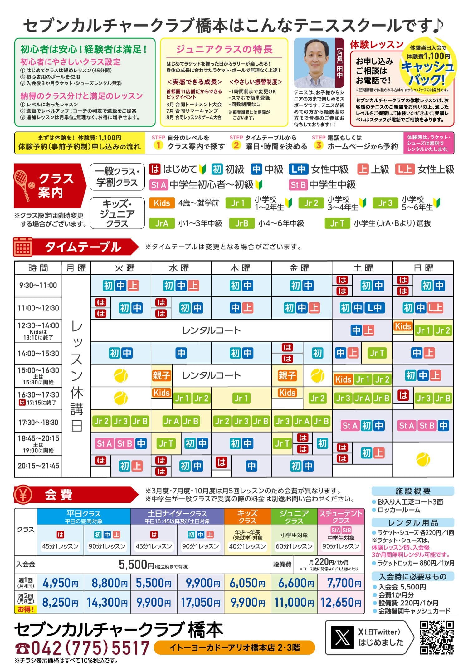 セブンカルチャークラブ橋本テニススクール