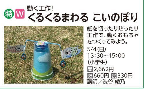 くるくるまわるこいのぼり