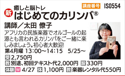 はじめてのカリンバ