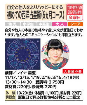 初めての西洋占星術