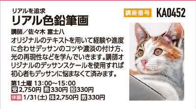 リアル色鉛筆画