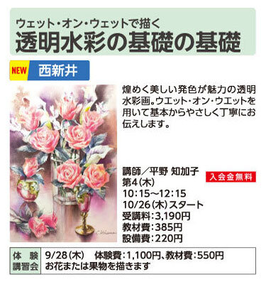透明水彩の基礎の基礎