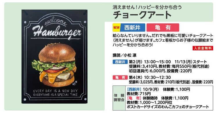 チョークアート