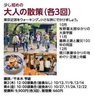 大人の散策