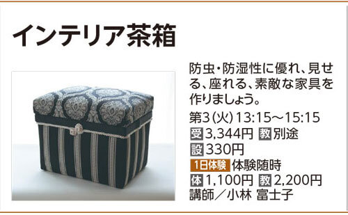 インテリア茶箱
