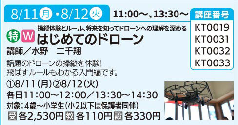 はじめてのドローン