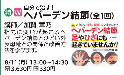 へバーデン結節（全1回）