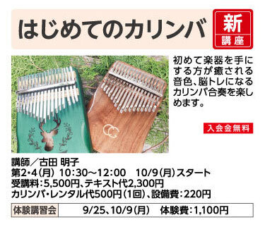 はじめてのカリンバ