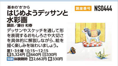 はじめようデッサンと水彩画