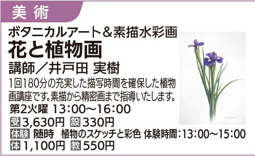 花と植物画