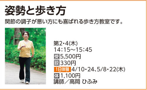 姿勢と歩き方