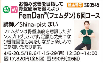 FemDanⓇ（フェムダン）6回コース