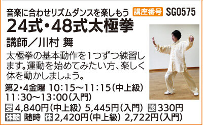 24式・48式太極拳