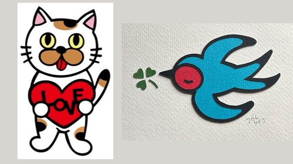 コグレケイコの 夏休み親子切り絵教室