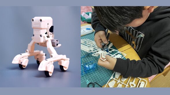親子で工作！ローラースケートロボを作ろう