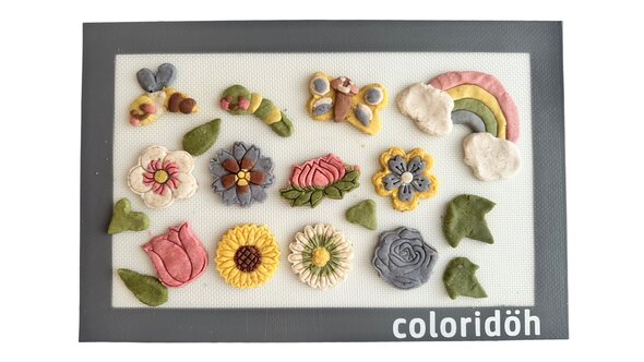 新感覚！カラフルな 生地で自由にアートな クッキーづくり