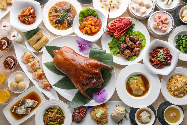 ヒルトン東京 中国料理「王朝」 乾杯ドリンク付き!100品 中国料理オーダー式食べ放題!「王朝の味覚」
