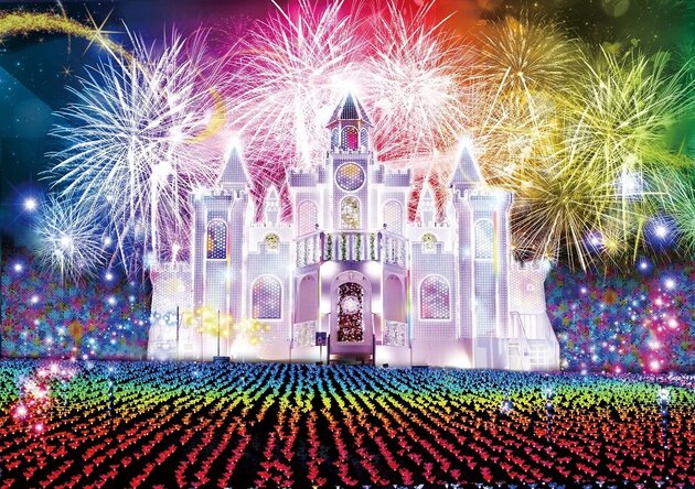 世界初のあんこバー＆イタリアンランチビュッフェと あしかがフラワーパーク「光の花の庭」　日帰りバスツアー