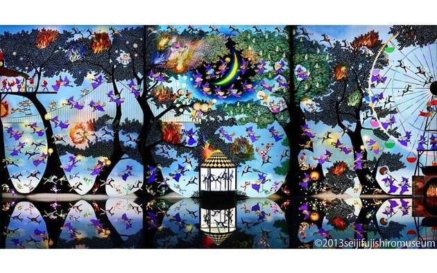 光のアートと現代アートめぐり</br>藤城清治美術館 那須高原とN's YARDへ