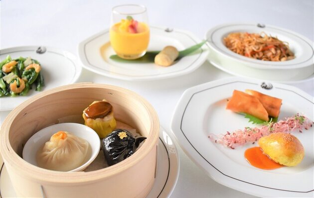 ザ・ペニンシュラ東京　中国料理「ヘイフンテラス」　平日点心ランチ