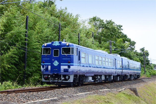 観光列車「あめつち」に乗車<br>名湯 「玉造温泉・三朝温泉」に泊まる　山陰の旅 3日間