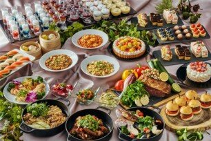 ヒルトン横浜　スイーツ＆ランチビュッフェ